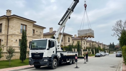 Beykoz Konakları Vinç Kiralama